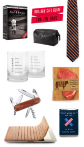 holiday gift guide : for your dad