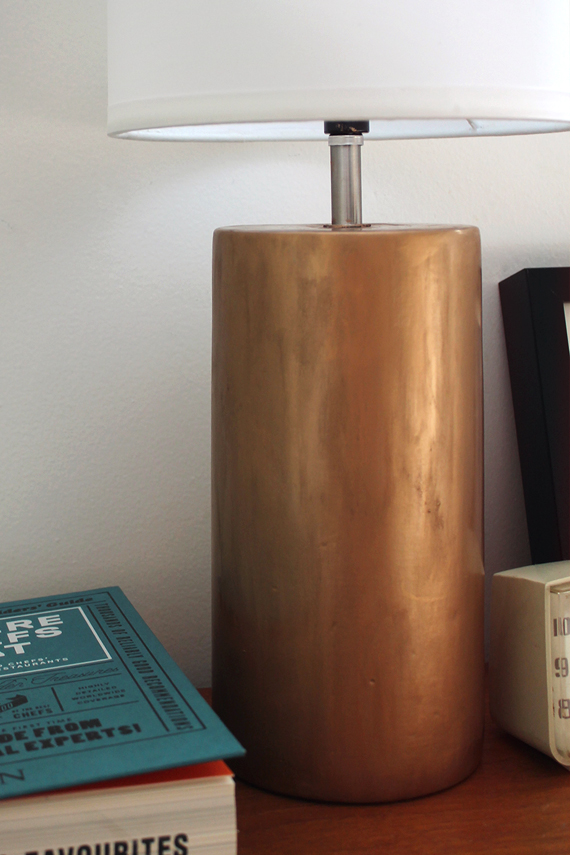 How to Use Rub-n-Buff to Make a Brass Lamp Look like Expensive Bronze