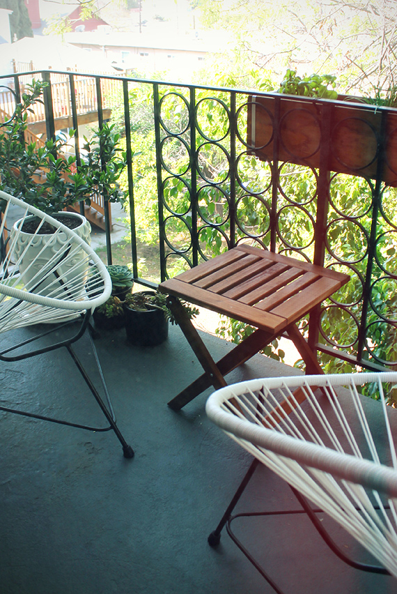 Acapulco outlet chair balcony