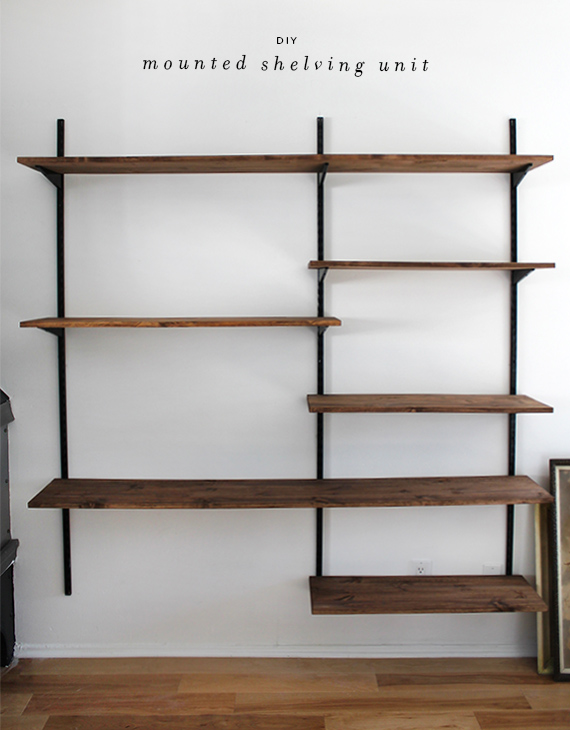 d.i.y. modular shelves