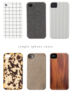 simple iphone cases