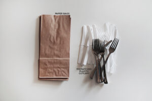 diy plasticware picnic bags (with free printable!) – almost makes perfect