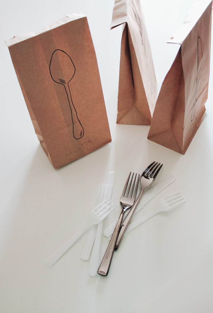 diy plasticware picnic bags (with free printable!) – almost makes perfect
