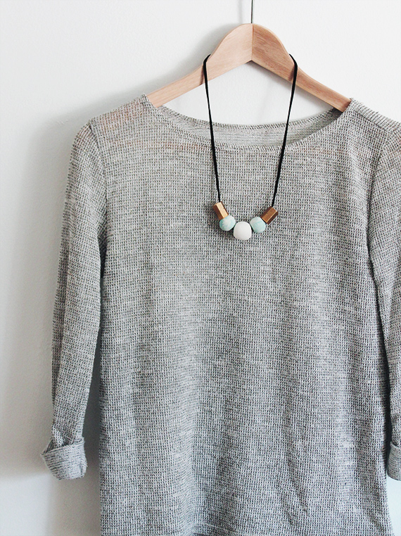 diy statement necklace