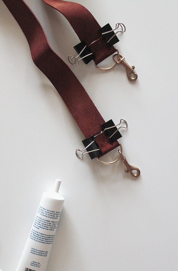 diy leather camera strap – almost makes perfect