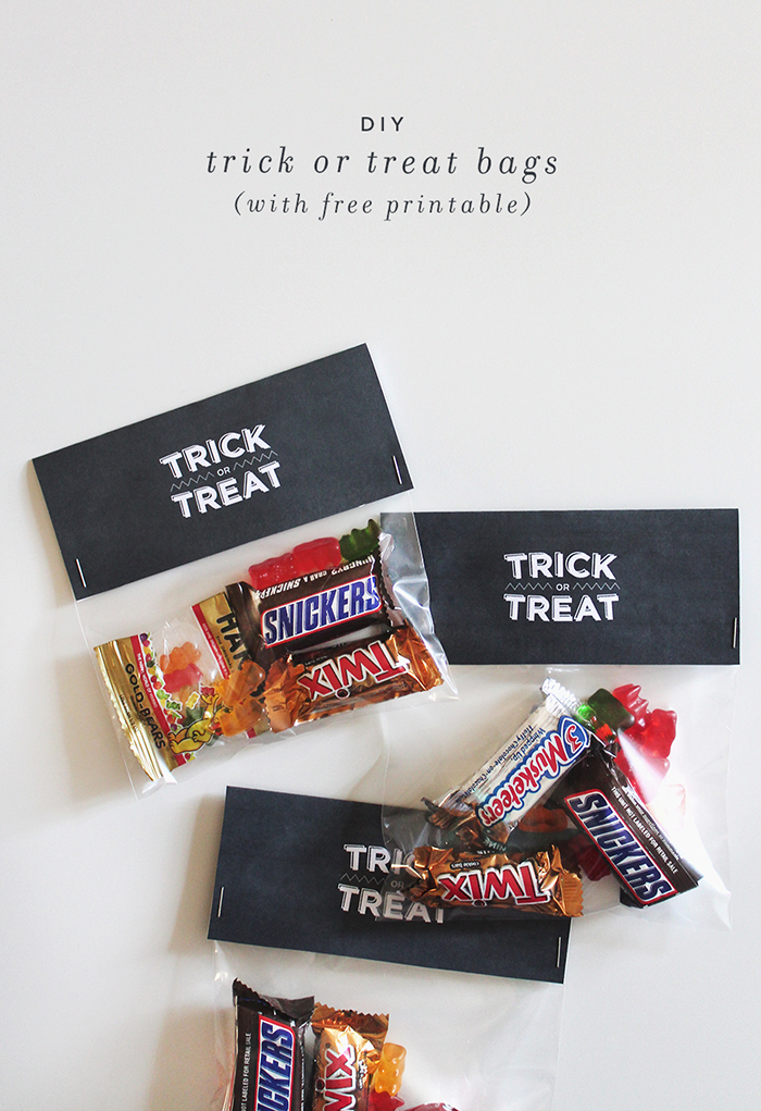 diy trick or treat bags