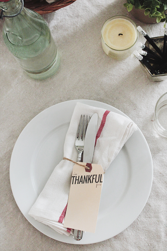 diy thankful tags / free printable almost makes perfect