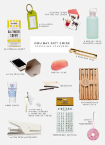 holiday gift guide / stocking stuffers