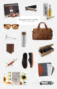 holiday gift guide / for the dads