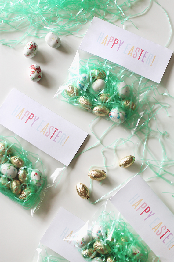 diy printable easter bags | almost makes perfect