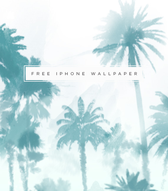 free iphone wallpaper | palm trees