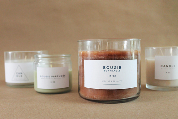 diy drug store candle makeover via almost makes perfect