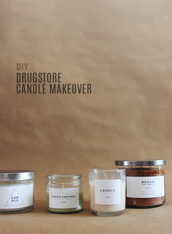 diy drugstore candle makeover | almost makes perfect