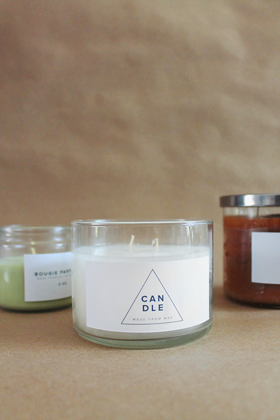 diy drugstore candles makeover | almost makes perfect