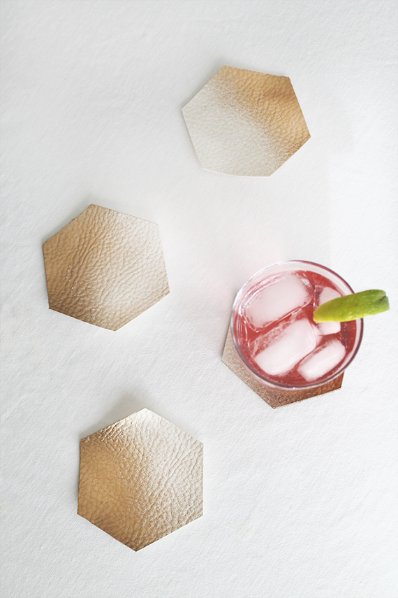 diy ombre coasters