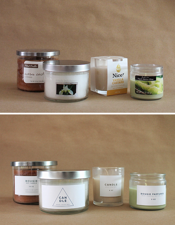 drugstore candle makeover | almost makes perfect