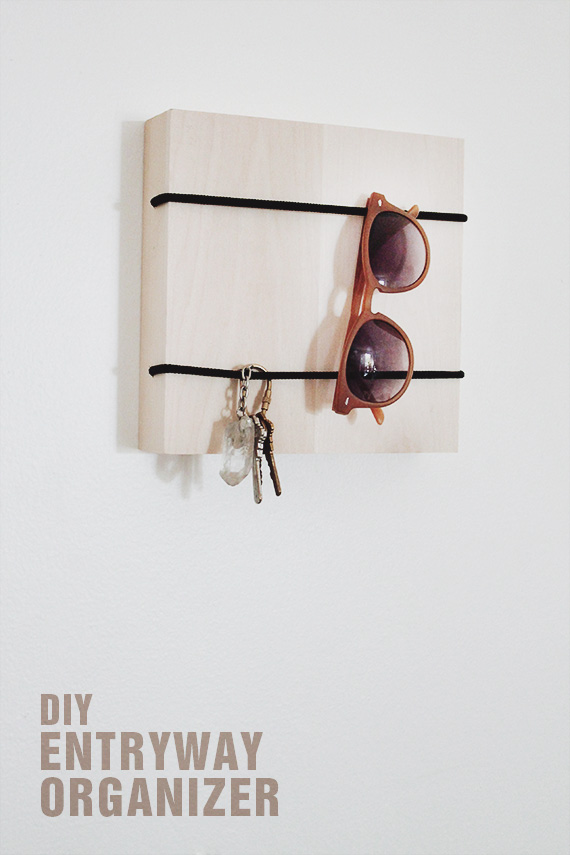 diy entryway organizer | almost makes perfect