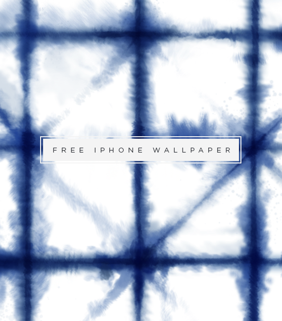 free iphone wallpaper - shibori