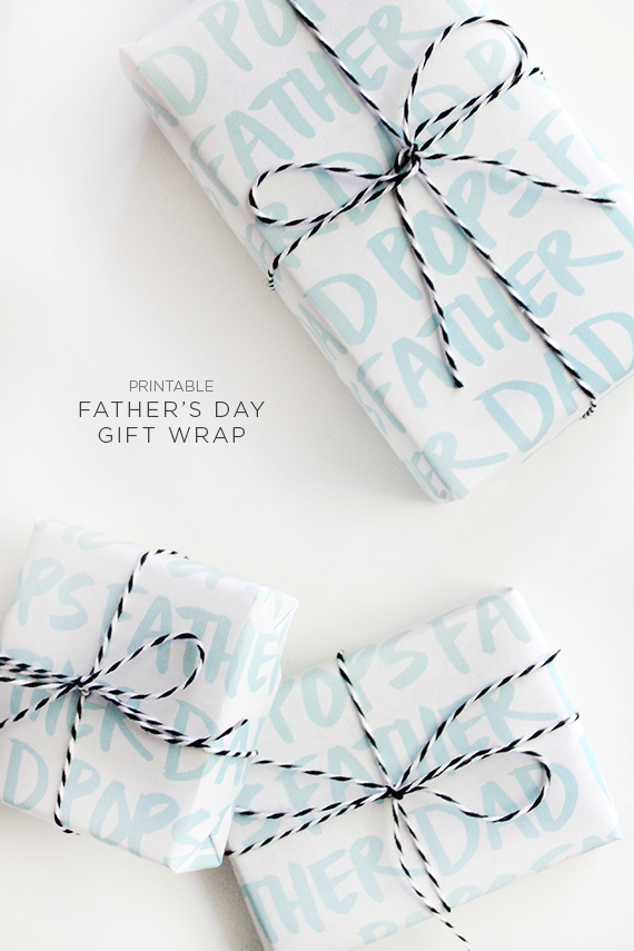 Download Printable Father S Day Gift Wrap Almost Makes Perfect