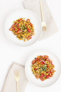 corn + tomato summer salad