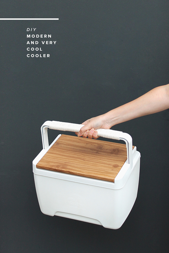 diy modern and very cool cooler | almost makes perfect