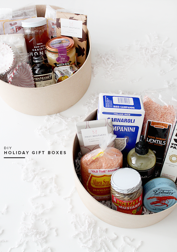 diy holiday gift boxes | almost makes perfect