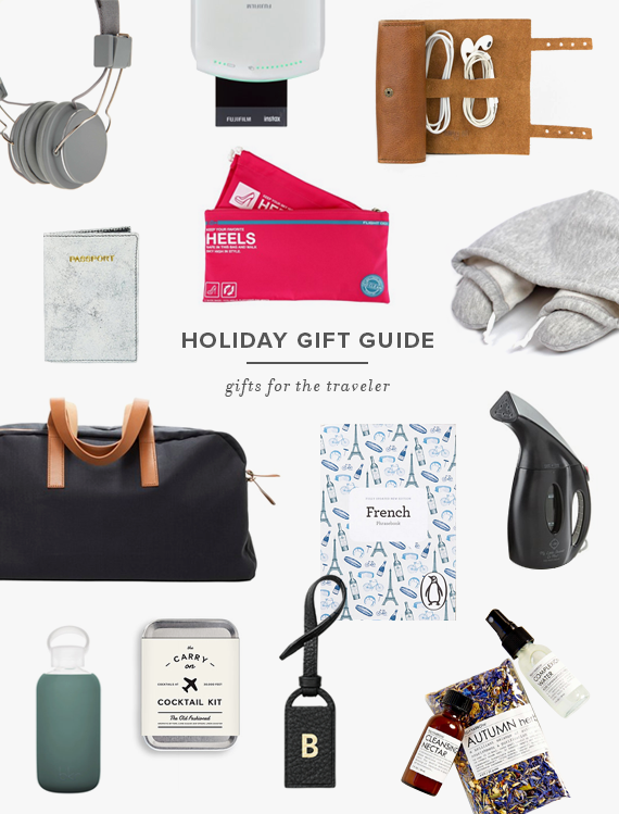 holiday gift guide | for the travelers
