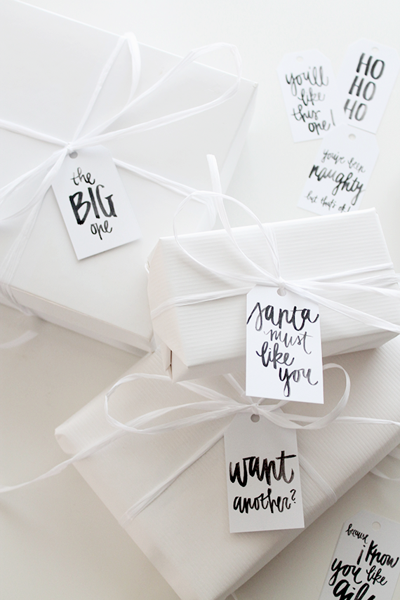 printable holiday gift tags – almost makes perfect