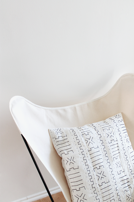 diy mudcloth pillow  | almost makes perfect