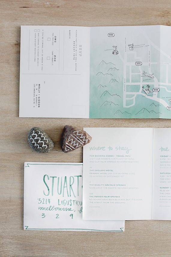 our wedding invites | almost makes perfect