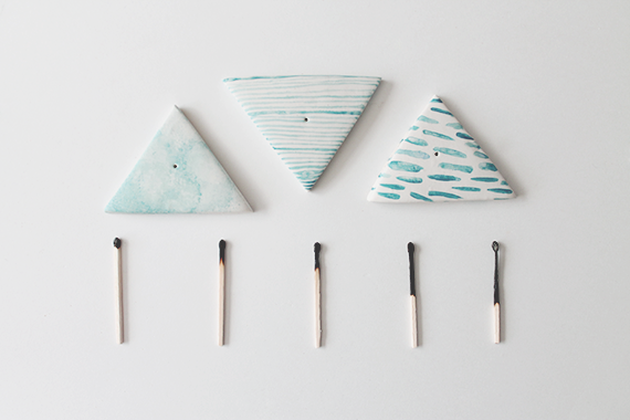 diy incense holders | almost makes perfect