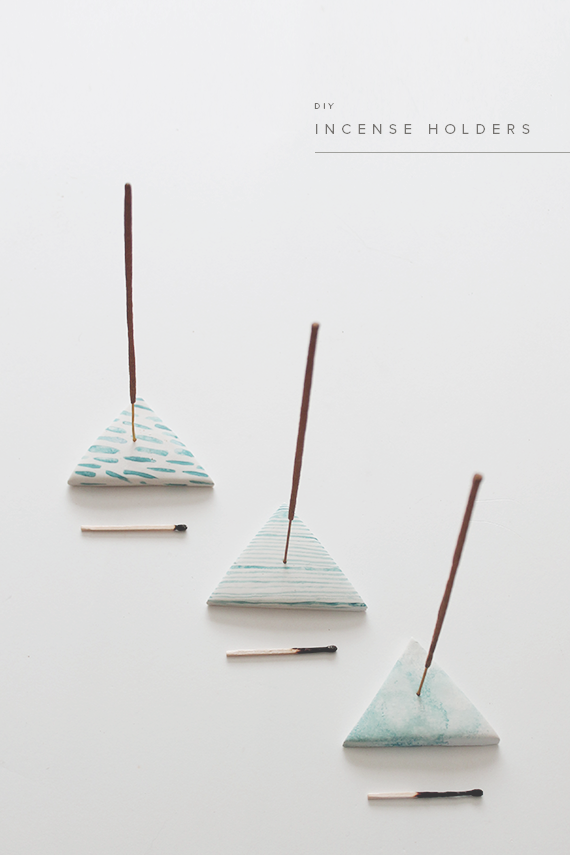 diy incense holders | almost makes perfect