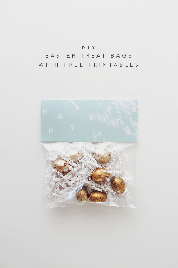 diy easter treat bags | almost makes perfect