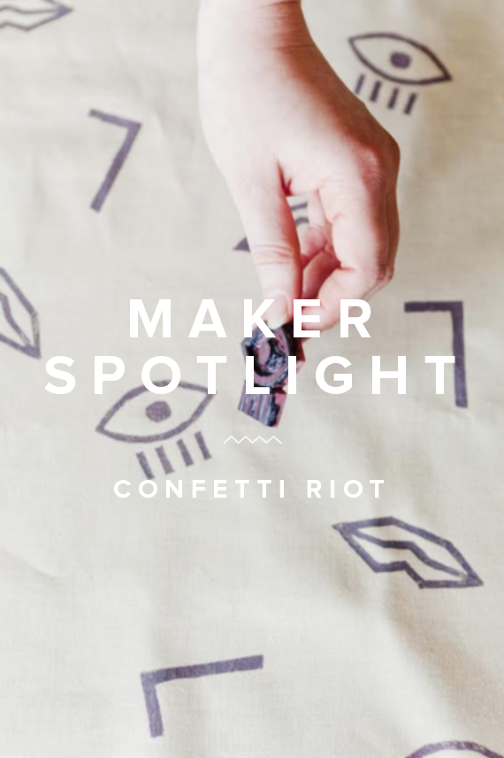 maker spotlight - confetti riot | almost makes perfect
