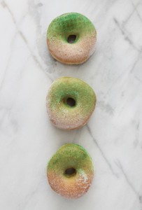 green donuts for st. patricks day