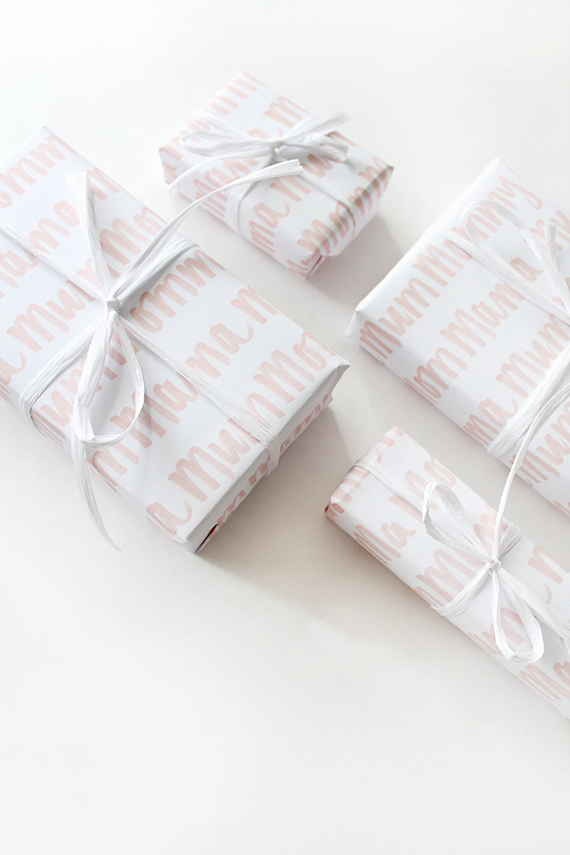 printable mothers day gift wrap | almost makes perfect