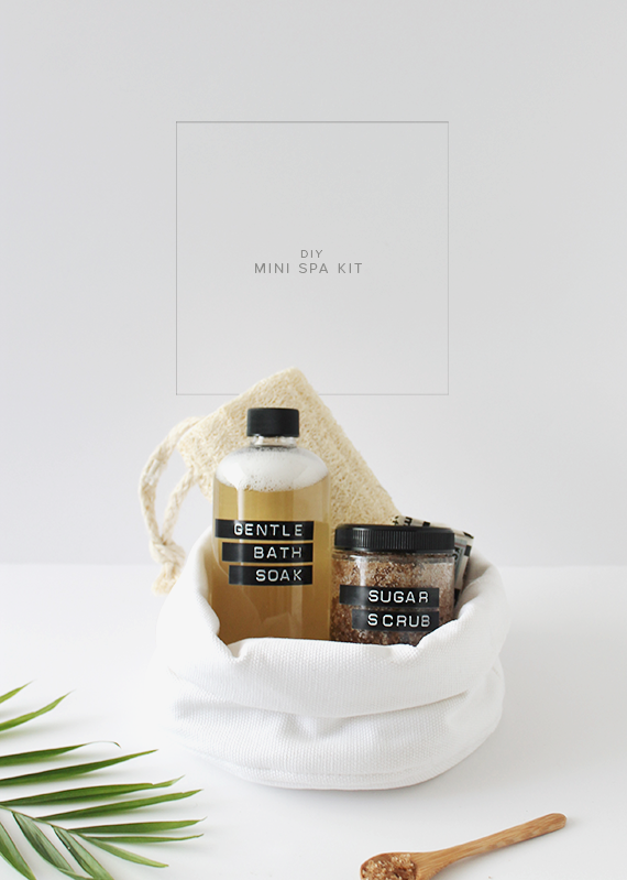 diy mini spa kit | almost makes perfect