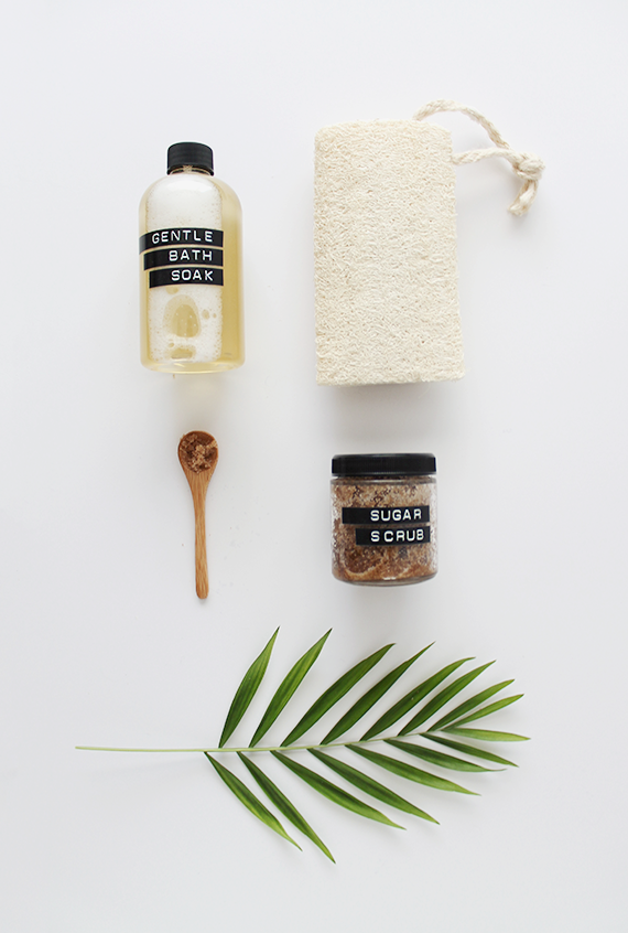 diy mini spa kit | almost makes perfect