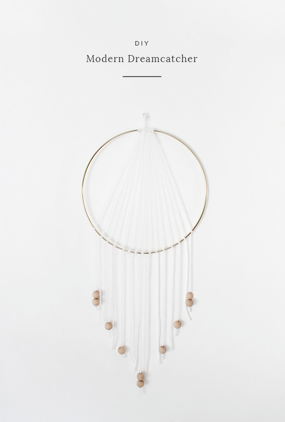 diy modern dreamcatcher | almost makes perfect