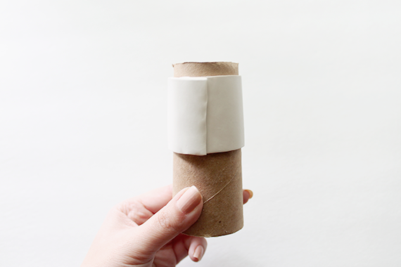 faux ceramic napkin rings  | almostmakesperfect