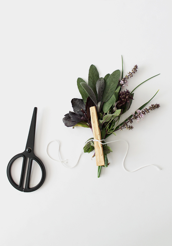 diy fresh herb bouquets |  almost makes perfect