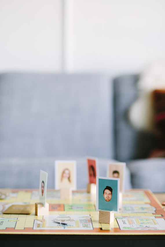 diy personalized game pieces  | almost makes perfect