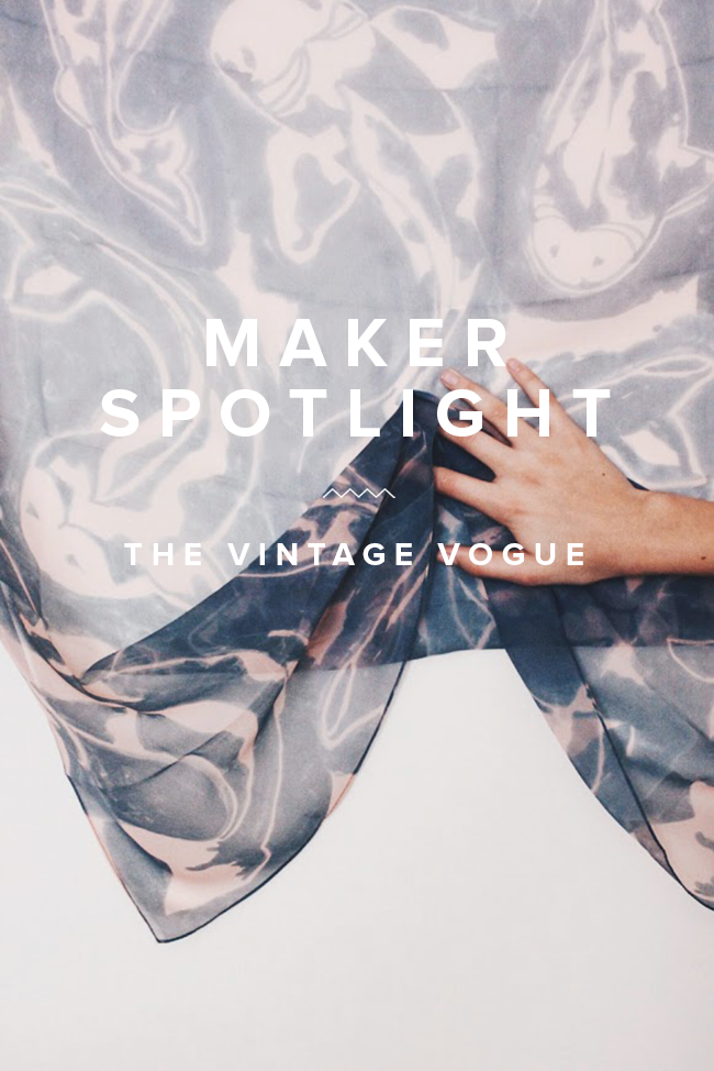 maker spotlight ~ the vintge vogue | almost makes perfect