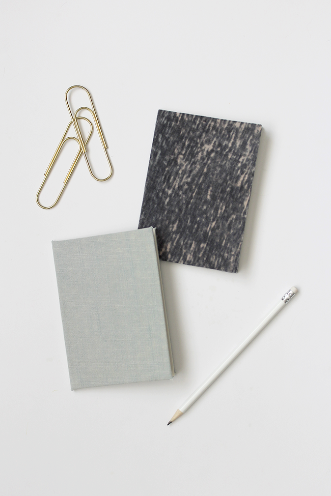 diy fabric notebooks | almost makes perfect