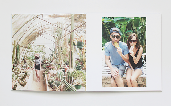 our first year of marriage photo book | almost makes perfect