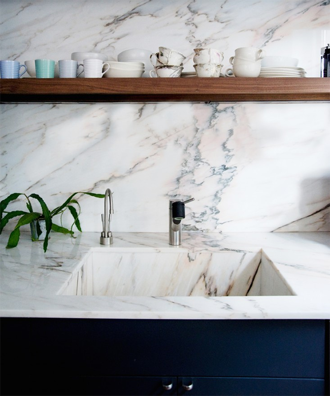 dream house | marble counters | almost makes perfect