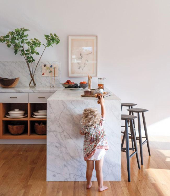 dream house | marble counters | almost makes perfect