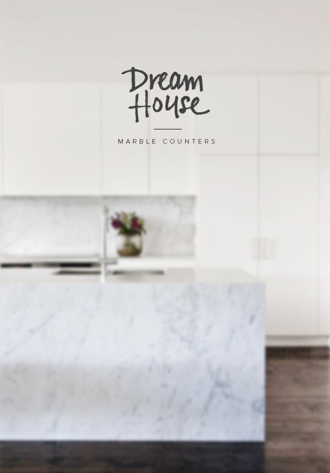 dream house | marble countertops | almost makes perfect