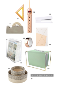 all things pretty : office supplies