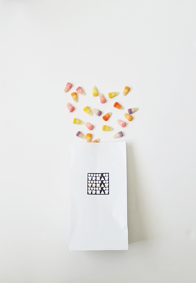 printable trick or treat bags | almost makes perfect